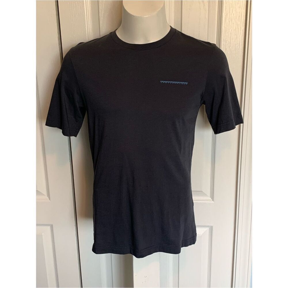 Travis Mathew Men's Black Short-Sleeve Crewneck T-Shirt - Subtle Chest Logo